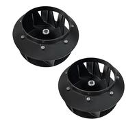 70359801P Blower Fan (2Pcs) Fits for Huebsch Speed Queen and Ipso Dryer Replaces 70123301, 70123301P, 70248601, 70248601P, 70359801, TU20281, TU21120, TU218171