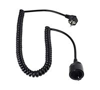 70410 extension cable 3G 1.5mm² PVC black number of sockets: 1 16A AS SCHWABE