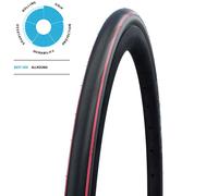 704470 - tire one 700x25 raceguard hs464a performance line plegable negro/rojo o