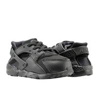 704950-016 Nike Air Huarache Run Triple Black TD Kids Running Trainers