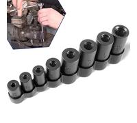 70500 Tap Socket Set Use with 1/4" & 3/8" Drive, Fit Fractional MCTI Standard Tap Thru 1/2" & 1/8" NPT taps Metric Tap Thru 12mm Manufactured to MCTI Standard, 8-Piece