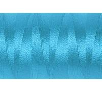 705798-5819-1 Gutermann Super Brite Polyester 40 Machine Embroidery Thread x 1000 mtr Reel, Neon Blue