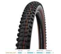 Schwalbe Hans Dampf Evo Tubeless 29´´ X 2.60 Mtb Tyre Black 29´´ x 2.60 29´´ x 2.60 Black / Brown