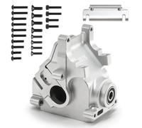7075 Aluminum Gearbox Case Housing for ARR-MA 1/8 6S for KRATON for Typhon for SENTON 1/7 for Infraction for Mojave Upgrade Parts(Silver)