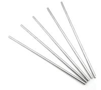 7075 Aluminum Solid Round Rod - 500mm Lathe Bar Stock for DIY Projects & Model Making Diameter 8mm 5pcs