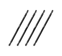 7075-T6 Alloy Upper Link Bar Set For LO-SI 1/8 LMT 2.0 Grave Digger(Schwarz)