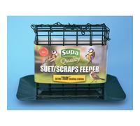 7081: Supa Premium Suet Block / Scrap Feeder With Tray - All-Weather Bird Feed Station