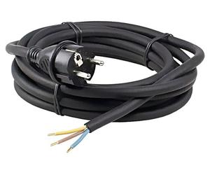 70910 cable 3G 1.5 mm² CEE 7/7 (E/F) plug, cables rubber 10 m AS SCHWABE