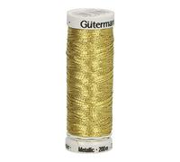 709760 7007 Gutermann Sulky Metallic Thread: 200m, Light Gold, Gut_709760-7007-1