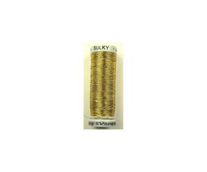 7097607004 Old Gold Sulky Metallic Machine Embroidery Thread 200m