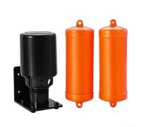 70AB Float Switch Water Level Controller for Pump, Tank & Pool - 5A 250V, PP Housing, Mechanical Life 50,000 Cycles, Industrial Rocker Switch(Orange)