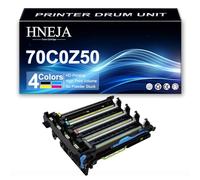 70C0Z50 Drum Unit Replacement for Lexmark CS310N CS310DN CS410N CS410DN CS410DTN CS510DE CS510DTE CX310N CX310DN CX410E CX410DE CX410DTE CX510DE CX510DTHE Printer,4 Colors-1 Pack