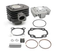 70cc 47mm Big Bore Cylinder Rebuild Kit Compatible With 2 Stroke 50cc Fits Jog Minarelli Motors Works With Vino Models