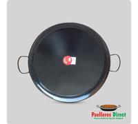 70cm Authentic Spanish Enamelled Steel Paella Pan