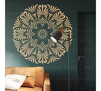 70cm Huge Giant Mandala Ceiling Indian Arabic Ethnic Round Stencil Stencils Paint Big Furniture Template Reusable Tile Flooring Niche Wall Patterns for The Seeds Mandala Walls Large