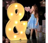 70CM LED Marquee Light Up, Marquee Decoration Light Up Sign for Birthdays, Weddings, Baby Anniversaries, Party Decoration(+)