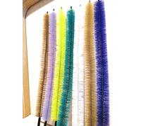 70cm Long Handle Easy Reach Radiator Cleaning Bristle Brush Dust Duster Cleaner Flexible Radiator Brush with Bristles for Better Cleaning