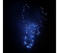 70cm Outdoor Light Up Reindeer Head Christmas Decoration Ice White LEDs - White