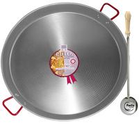 70cm PAELLA PAN , POLISHED CARBON STEEL FOR HOME + PROFESSIONAL + CATERING USE