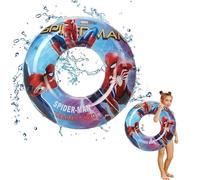70cm Spider Inflatable Swimming Ring Pool Ring for Kids,Boys Superhero Rubber Rings for Pool Toy,Inflatable Swim Ring Pool Floats,Floating Ring Pool Inflatables for Swimming Pool Summer Beach Party