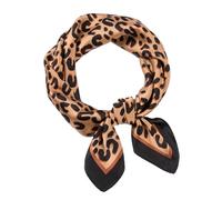 70CM X 70CM Animal Print Scarf - Women's Scarves & Wraps,Shawls And Wraps For Women Wedding,Women Flower Print Scarf,Square Scarfs Professional Small Scarfs Imitation Silk, Ribbon Tied Bag (A)