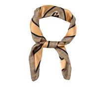 70CM X 70CM Animal Print Scarf - Women's Scarves & Wraps,Shawls And Wraps For Women Wedding,Women Flower Print Scarf,Square Scarfs Professional Small Scarfs Imitation Silk, Ribbon Tied Bag (B)