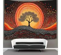 70cmx100cm Tapestry Dot Art Painting Tapestries Aboriginal Landscape Painting 3D Printing Wall Hanging Home Decorations