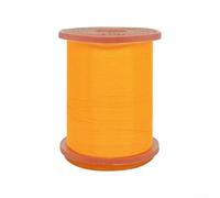 70D Fluorescent Nylon Thread For Fly Tying And Fly Body Work, 100 Meter Length, Standard Spool Format For Fly Fishing Hook Applications(Fluorescent orange)