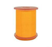 70D Fly Tying Thread Fluorescent Nylon Tie Line 100m Spool for Fly Fishing Hook DIY Bait Lures Body Material Making Supplies(Fluorescent orange)