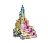 70g Natural Gemstone Rainbow Aura Titanium Bismuth Crystal Specimen Reiki Rock Random