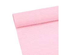 70g Premium Crepe Paper Roll for Flower Making White Green Pink Crepe Paper Sheets Streamer,10in Width, 8ft Length (Pink)