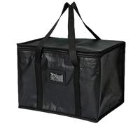70L Insulated Bag/Waterproof Takeout Cooler Bag/Picnic/Pizza/Car Food Bag | Premium Zippered Shopping Bags - Reusable, durable, insulated, perfect for shopping, camping, and family picnics. 1PCS