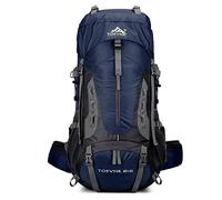 70L Large Camping Hiking Backpack, Lightweight Nylon Trekking Rucksack,For Men Women Outdoor Large Capacity Sports Mountaineering Backpack Climbing Travel Waterproof Daypack Navy Blue