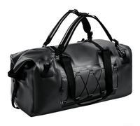 70L PVC Dry Wet Bag with Reinforced Stress Points and Sealed Seams for Maximum Protection During For Camping Hiking and Travel Activities (Black)