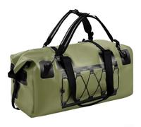 70L PVC Dry Wet Bag with Reinforced Stress Points and Sealed Seams for Maximum Protection During For Camping Hiking and Travel Activities (Green)