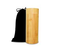 70lbs Medium Bamboo Scattering Urn Tube for Human Ashes, 9’’X3.6’’ ECO & Biodegradable Friendly Small Bamboo Spreading Cremation Tube Urn for Adult Male Female Pet Dog Cat Ashes