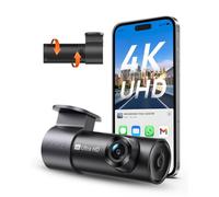 70mai Dash Cam Front M310 Plus 4K, 2160P Wi-Fi Car Camera, Mini 4K Dash Cam for Parking Monitor, Night Vision, Voice Control, Time-Lapse, G-Sensor, Loop Recording, APP Control, Supports Up to 256GB