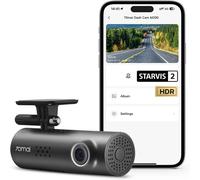 70mai Dash Cam M200, Dash Camera for Cars 1080P, Dash Cam Front with STARVIS2 IMX662, HDR Night Vision, Parking Monitor, G-Sensor, Loop Recording, Time-Lapse,App & WiFi, Voice Control Small DashCam