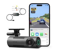 【70mai Dash Cam M310 3K Plus + UP06】70mai Wifi Dash Cam M310 3K Plus, Smart Voice Command, WDR, Night Vision, 24H Parking monitor with APP control, Time-Lapse recording, Collision detection