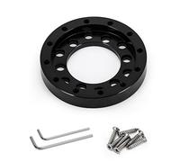 70mm 2.75" Steering Wheel Adapter Plate Hub Boss For Logitech G25 G27 Upgrade 13 14 inch Steering Wheel Socket Ring Game Replacement Part Racing Car Game Modification Aluminum