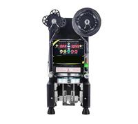 70mm/75mm/88mm/90mm/95mm Automatic Plastic Paper Cup Sealing Machine Boba Tea Filler and Sealer Bubble Equipment(Black)