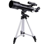 70MM Astronomical Refractor Telescope With 50" Adjustable Aluminum Tripod 45°Diagonal 2 Eyepieces Aiming Platform Viewing Lunar Planetary binoculars vision