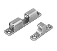 70mm Ball Catch, Double Ball Roller Tension Door Catches Stainless Steel Cabinet Door Double Roller Catch Ball Latch Furniture Hardware Fitting for Yacht RV