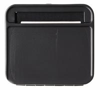 70mm Black Metal Automatic Cigarette Rolling Machine - Tobacco Roller Tin Box, Portable Smoking Accessory (0125011-3)