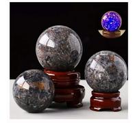 70mm Crystal Ball with Stand Handcrafted Photography Prop for Magical Shots Elegant Home Party Decor for Women for Photography, Feng Shui Fortune Teller Divination,10