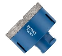 70mm Diamond Hole Saw Drill Bit With A M14 Shank For Angle Grinders. For Porcelain Tiles Ceramic Slate Stone Granite Marble Glass. Diamond Core Holesaw/Hole Cutter