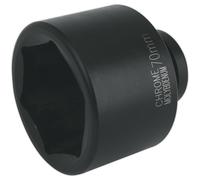 70mm Forged Impact Socket - 1 Inch Sq Drive - Chromoly Impact Wrench Socket