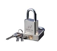 70mm Heavy Duty Padlock with 3 Keys, Outdoor Weatherproof Lock High Security Outdoor Padlock Key Padlock for Warehouse, Container, Garage, Shutter, Storage Units, Sheds