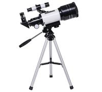 70mm Table Astronomical Telescope, Astronomical Refractor Telescope with an Tripod,150X Monocular Moon-Watching Telescope, with Phone Mount Starfinder and bag, for Astronomy Beginners