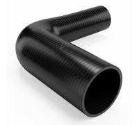 70mm to 60mm (2.8" to 2.4") 90 Reducer Silicone Hose Coupler Intercooler Universal Tube Black